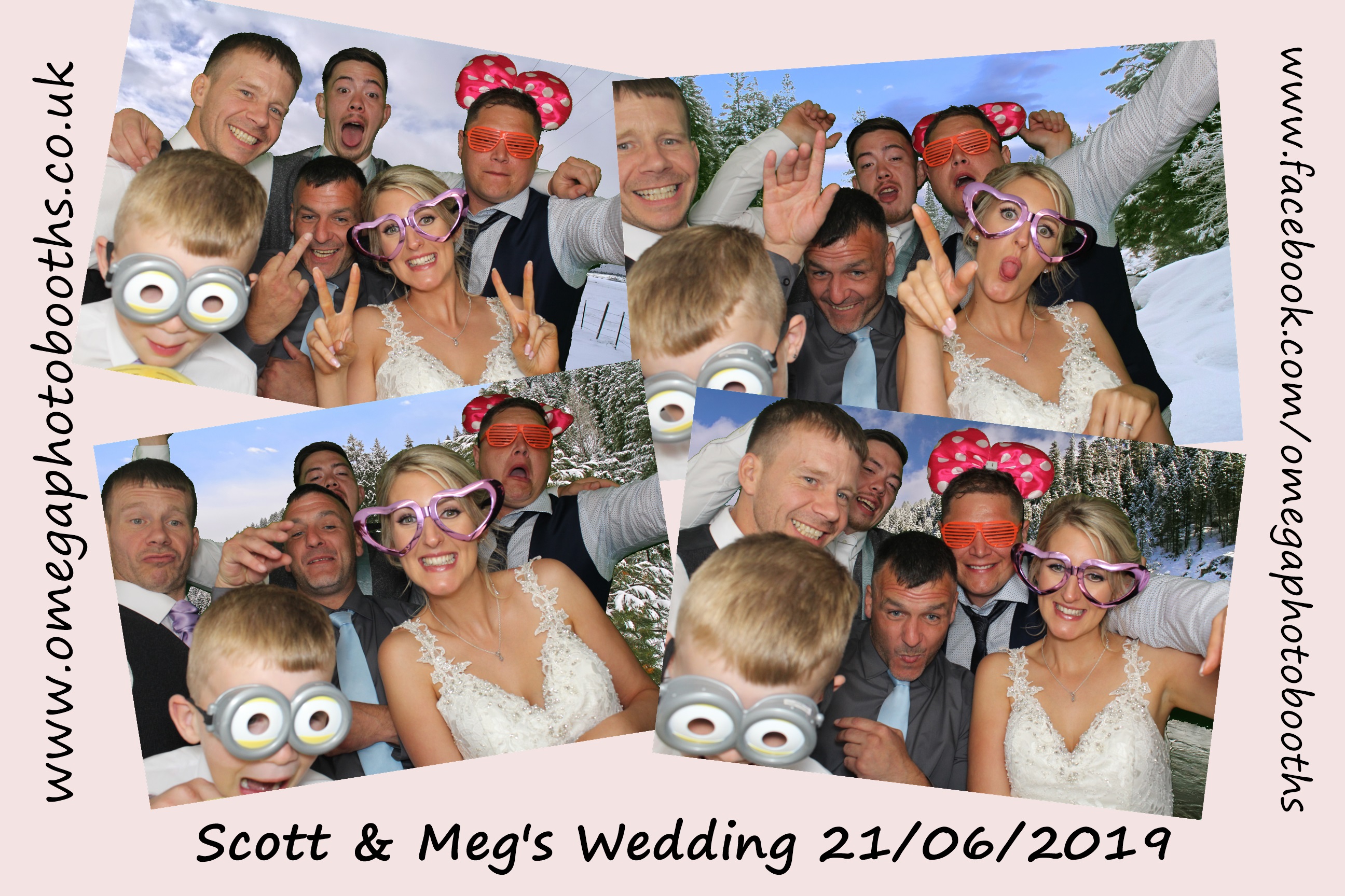 Scott and Meg’s wedding | View more photos from the event at gallery.omegaphotobooths.co.uk/u/Omega-Photobooths/Scott-and-Meg’s-wedding